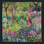 Bandana Le jardin d'Iris par Claude Monet<br><div class="desc">S'il vous plaît visitez mon magasin pour un design plus intéressant et plus de choix de couleurs.
=> zazzle.com/colorfulworld*</div>