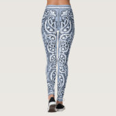 Bandana Léger Leggings Bleus (Dos)