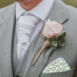 Bandana Mariage de poche Eucalyptus Motif Carré<br><div class="desc">De notre collection de mariages à succès à eucalyptus - cravates et chaussettes assortis pour le marié sont disponibles.</div>