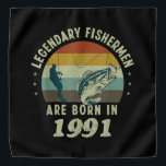 Bandana Mens Funny 30th Birthday Fishing Gift pour 30 ans<br><div class="desc">"-Idée de cadeau génial pour tout homme, père, père, petit ami, mari qui aime la pêche sur les cadeaux d'anniversaire, cadeaux de Noël. - Cadeaux de pêche pour les amateurs de pêche, pêcheurs. -Si vous aimez pêcher, ou si vous êtes pêcheur, vous devez aimer la mer ouverte. Si vous êtes...</div>