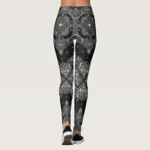 Bandana met Skulls-Leggings Leggings