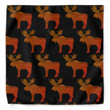 Motif à l'orignal de Patina âgé