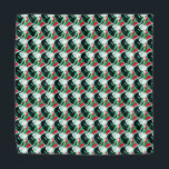 Bandana Motif de guitare électrique de base rouge vert noi<br><div class="desc">... </div>