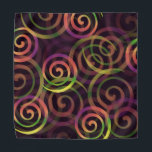 Bandana Motif Rainbow Spirales moderne<br><div class="desc">Art numérique</div>