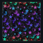 Bandana Motif Stars'n Stuff<br><div class="desc">*Customisez avec votre texte.</div>