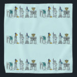 Bandana New York Ville Hanoukka Chanukah<br><div class="desc">Il présente une illustration originale de monuments classiques de New York, dont Washington Carré Arch, Brooklyn Bridge et Statue de la Liberté, "habillés" pour les vacances. Parfait pour tous ceux qui vivent ou aiment l'"agitation" de NYC pendant la saison Hanoukka. Ne vois-tu pas ce que tu cherches ? Vous avez...</div>
