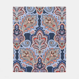 Bandana-patroon met paisleyelementen. fleece deken