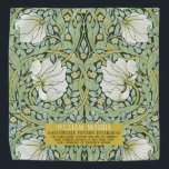 Bandana Pimpernel Design par William Morris<br><div class="desc">Design floral complexe de William Morris,  nature inspirée de la campagne,  jardins,  fleurs et plantes. Eléments classiques</div>