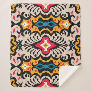 Bandana print: Paisley Silk. Sherpa Deken
