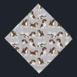 Bandana race de chien beagle - gris<br><div class="desc">race de chien beagle - gris</div>