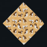 Bandana race de chien beagle - orange<br><div class="desc">race de chien beagle - orange</div>