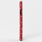 Bandana Red Paisley Case-Mate iPhone Case (Achterkant/rechts)