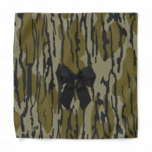 Ruban Camo Cute Bow Bottomland pour Femmes et Fill