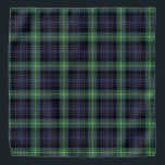 Bandana Scottish Classic violet noir Tartan vert Plaid<br><div class="desc">Découvrir les couleurs d'une bonne vieille tradition avec ce violet vert jaune et noir tartan plaid motif imprimé bandana</div>