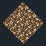 Bandana Shellie Collie Shetland Sheepdogs Cute Paw Motif<br><div class="desc">Design propose des étagères drôles sur un motif avec des étagères courant et jouant,  et un étagère cool avec des lunettes de soleil sur un arrière - plan coloré avec des os de chien et des empreintes de pattes.</div>