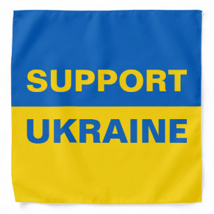 Bandana Soutenez le drapeau ukrainien