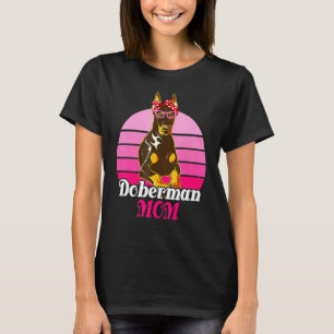 Bandana Sunbril Doberman Mam Moederdag Dog T-shirt
