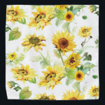 Bandana Tournesol aquarelle<br><div class="desc">Tournesol aquarelle</div>