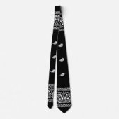 Bandana True Black Stropdas (Achterkant)