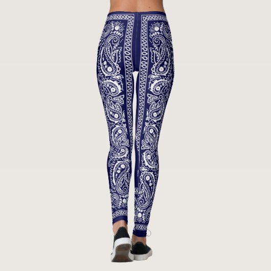 Bandana True Blue Leggings (Dos)