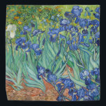 Bandana Vincent Van Gogh - Irises 1889<br><div class="desc">Vincent Van Gogh - Irises 1889</div>