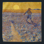 Bandana Vincent van Gogh - Sower avec réglage Sun<br><div class="desc">La tour / Sower avec réglage Sun - Vincent van Gogh,  Huile sur toile,  1888,  Arles</div>