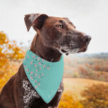 Bandana Watermelon Crème de glace graines Nom du script An<br><div class="desc">Nom de l'animal familier Bandana avec Pops de pastèque</div>