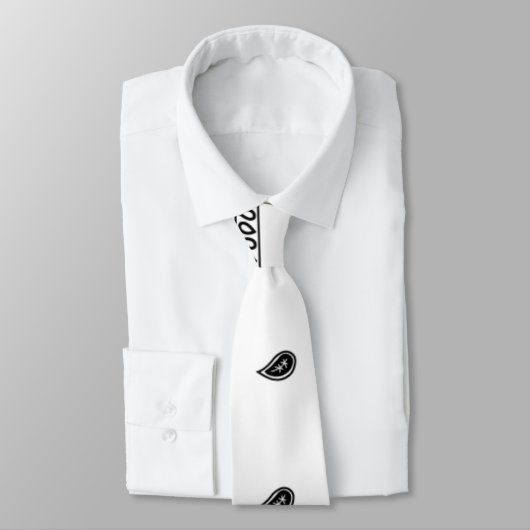 Bandana White Cravate (Attaché)