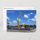 Bandar-herdenkingsmonument Briefkaart (Voorkant / Achterkant)