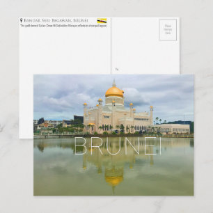 Bandar Seri Begawan, Brunei Reisansichtkaart Briefkaart