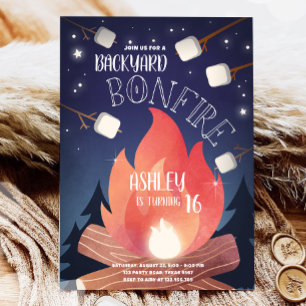 Bandbrand Camping Outdoor Birthday Kaart