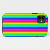 bande arc-en-ciel couverture coque iphone (Dos (Horizontal))