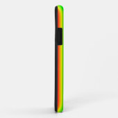 bande arc-en-ciel couverture coque iphone (Dos/Droite)