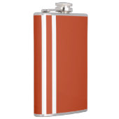 Bande blanche et flacon orange (Droite)