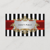 Bande blanche noire, Ruban rouge, Étiquette encadr (Devant)