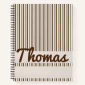 Bande Brown Carnet spirale (Devant)