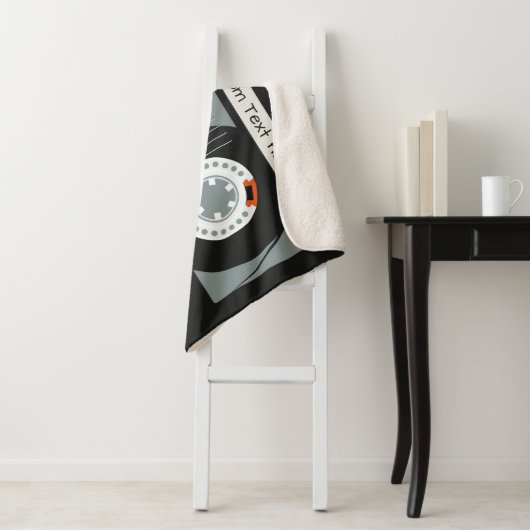 Bande Casette Retro - Couverture texte personnalis (En situation)