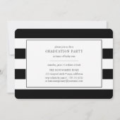 Bande centre | Invitation du Six Photo Graduation (Dos)