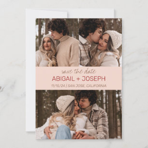 Bande Couleur Minimaliste Enregistrer La Carte Dat