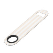 Bande de bonbons beige et blanche (Devant angulaire)