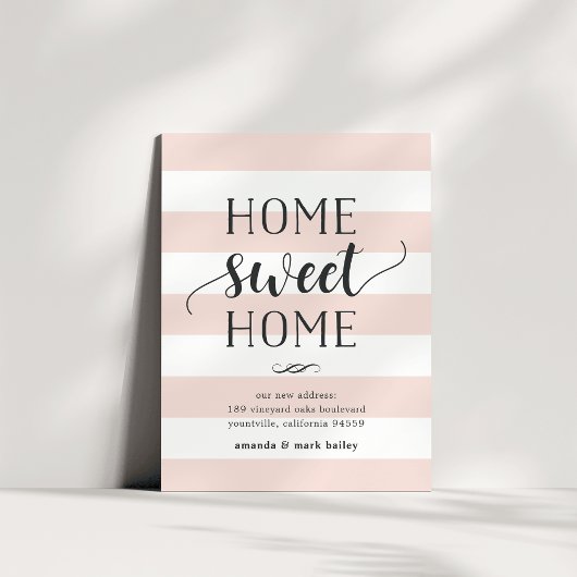 Bande de charme | Faire-part de déplacement