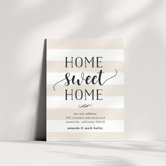 Bande de charme | Faire-part de déplacement