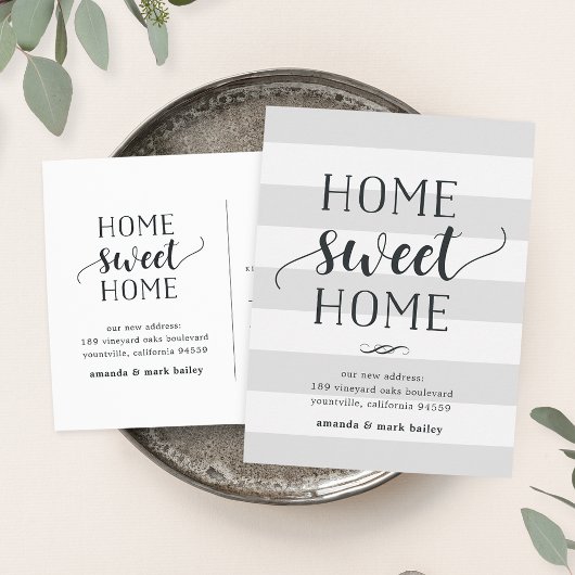 Bande de charme | Faire-part de déplacement