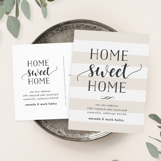 Bande de charme | Faire-part de déplacement