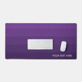 Bande de couleur violet foncé personnalisée (Clavier et souris)