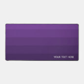 Bande de couleur violet foncé personnalisée (Recto)