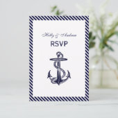 Bande de diag de marine d'Ancres nautiques 2V RSVP (Debout devant)