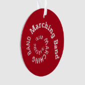 Bande de marquage spirale (devant)