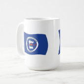 Bande de Mille Lacs Réservation Drapeau Mug (Devant gauche)