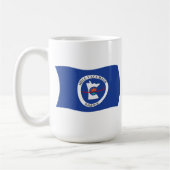 Bande de Mille Lacs Réservation Drapeau Mug (Gauche)